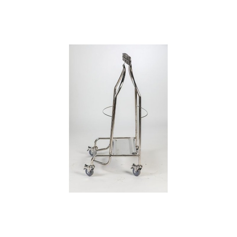 Porte-sac hermetique 70/110L 4 roulettes - Inox 304 Porte-sac hermetique 70/110L 4 roulettes - Inox 304