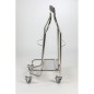 Porte-sac hermetique 70/110L 4 roulettes - Inox 304 Porte-sac hermetique 70/110L 4 roulettes - Inox 304