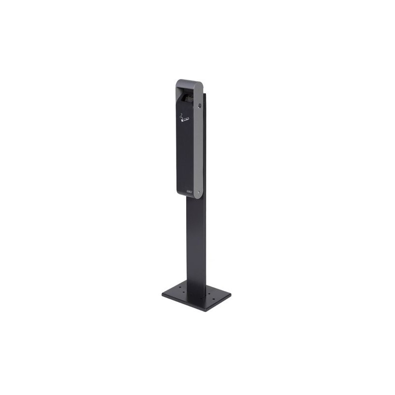 Cendrier SLIM 3 litres sur base - Gris anthracite Cendrier SLIM 3 litres sur base - Gris anthracite