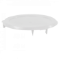 Couvercle plat pour conteneur rond HACCP 75L - Vert Couvercle plat pour conteneur rond HACCP 75L - Vert