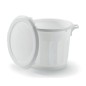 Couvercle plat pour conteneur rond HACCP 75L - Vert Couvercle plat pour conteneur rond HACCP 75L - Vert