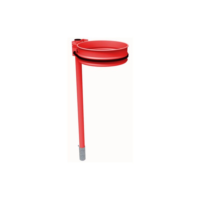 Support-sac 80/110L sur tube a sceller