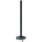 Poteau fixation sol Ø50 1M20 avec socle