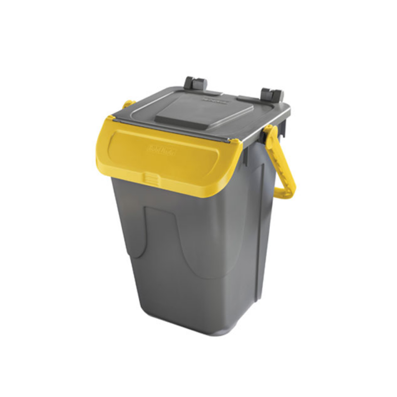 Corbeille avec couvercle basculant DUCK 35 L