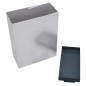 Cendrier 4,7 litres / Collecteur 48 litres - Gris anthracite Cendrier 4,7 litres / Collecteur 48 litres - Gris anthracite