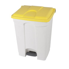 Poubelle a pedale avec couvercle 70L
