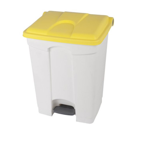 Poubelle a pedale avec couvercle 70L