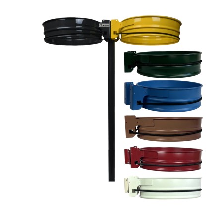 Support-sac biflux 80/110L sur tube a sceller - RAL Special