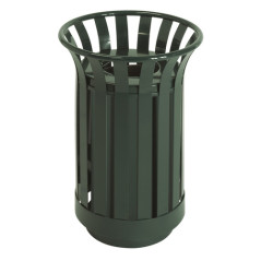 Corbeille tulipe 23L verte