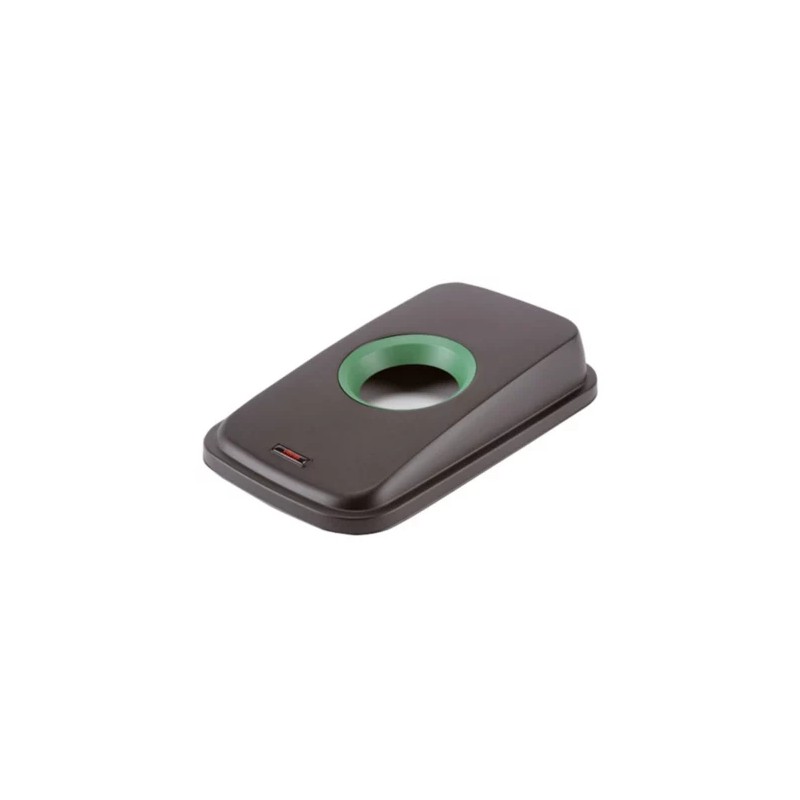 Couvercle canettes pour poubelle finition metal - Vert Couvercle canettes pour poubelle finition metal - Vert