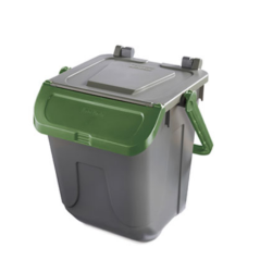 Corbeille avec couvercle basculant DUCK 25 L