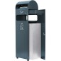 Cendrier 3L / Collecteur 29L - Gris anthracite Cendrier 3L / Collecteur 29L - Gris anthracite