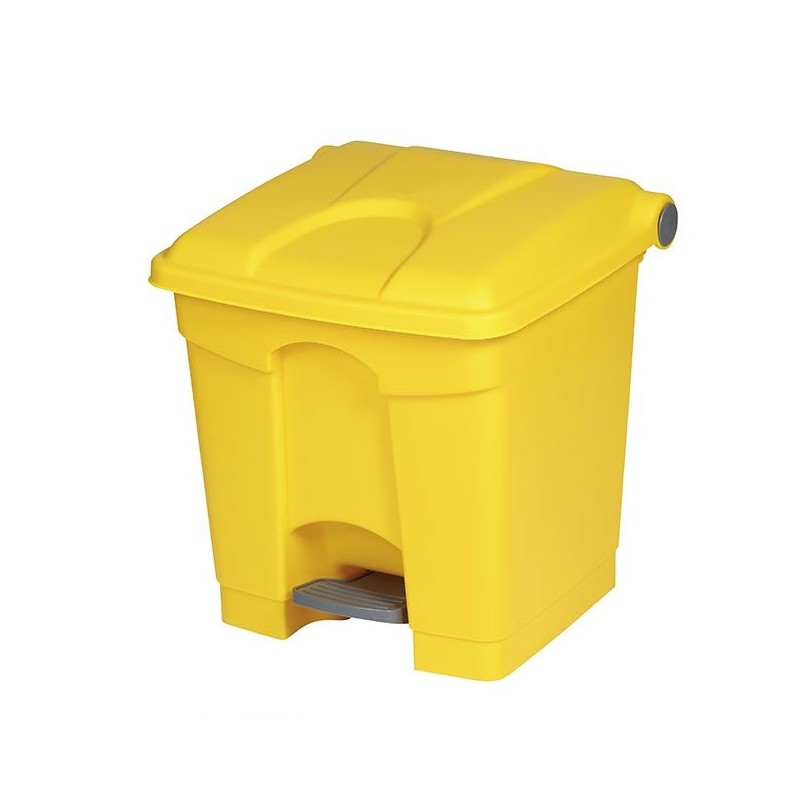 Poubelle à pédale avec couvercle 30L Poubelle à pédale avec couvercle 30L