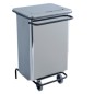 Poubelle CONTINOX 70L a pedale - Inox brillant Poubelle CONTINOX 70L a pedale - Inox brillant