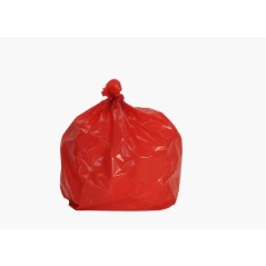 Sac poubelle PEBD Régé - Rouge 100L 30µ 820x850 mm (x200)