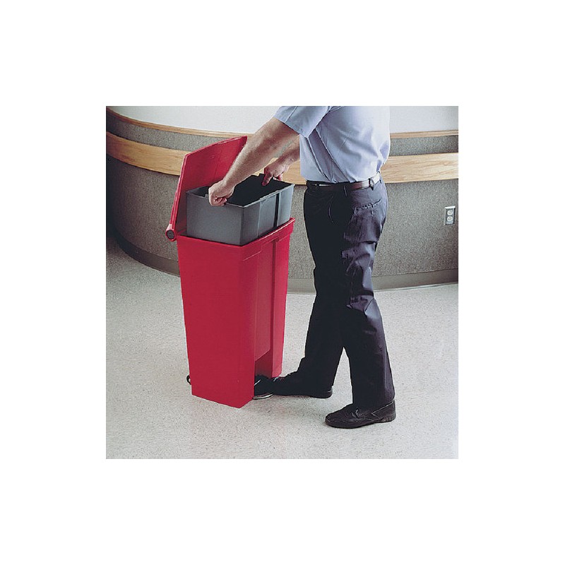 Bac interieur rigide 27L pour collecteur a pedale 30,3L