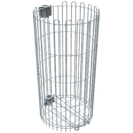 Entourage grillagé pour support-sac