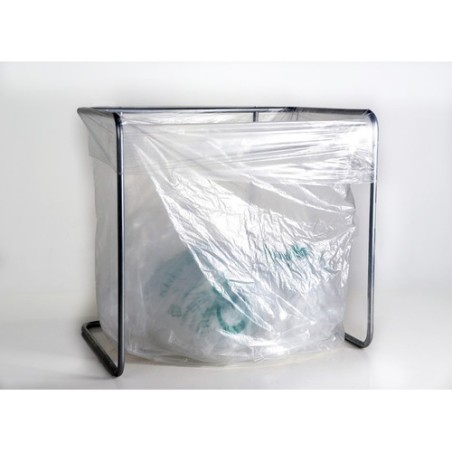 Sacs-poubelle perforé 1400L PEBD transparent ép50µm sans lien (x20)