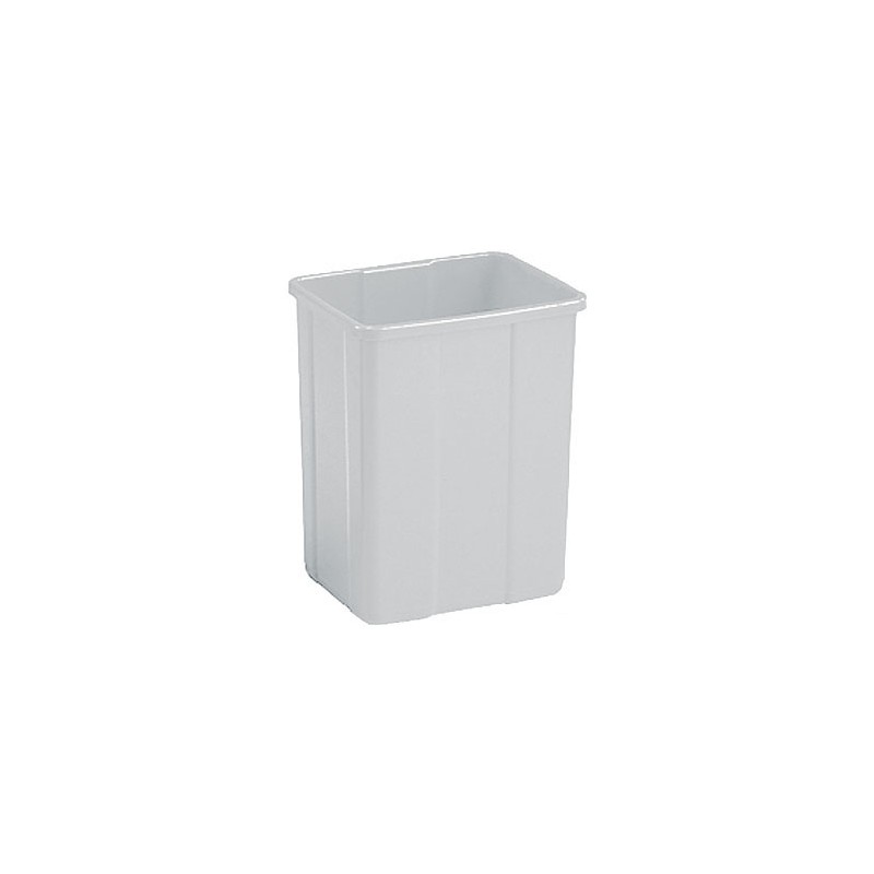 Corbeille FLIP-FLAP 25L sans couvercle - Blanc