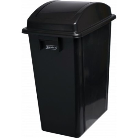 Poubelle tri sélectif avec couvercle basculant 40L