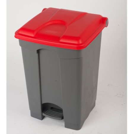 Collecteur a pedale avec couvercle 45L