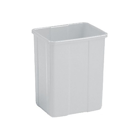 Corbeille FLIP-FLAP 25L sans couvercle - Blanc