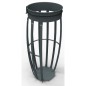 Corbeille ANTI-VENT fixation au sol Corbeille ANTI-VENT fixation au sol