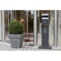 Cendrier 2L / Collecteur 8L TOTEM - Gris anthracite