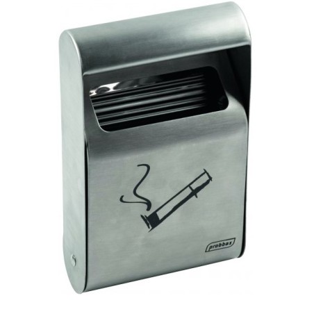 Cendrier mural 1,5 litre en inox