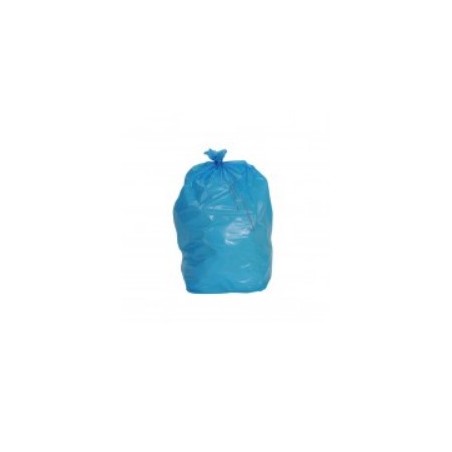 Sac poubelle PEBD - Bleu 100L 50µ 820x850 mm (x200)