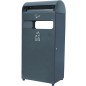 Cendrier 4,7 litres / Collecteur 48 litres - Gris anthracite