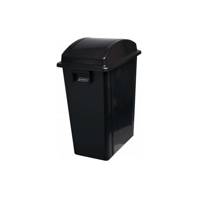 Poubelle tri sélectif avec couvercle basculant 40L