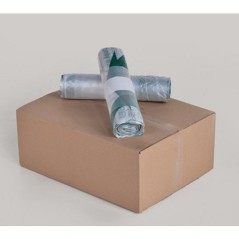 Sac poubelle 400L Transp.perf.logo 23µ 940x1950 mm (84 sacs)