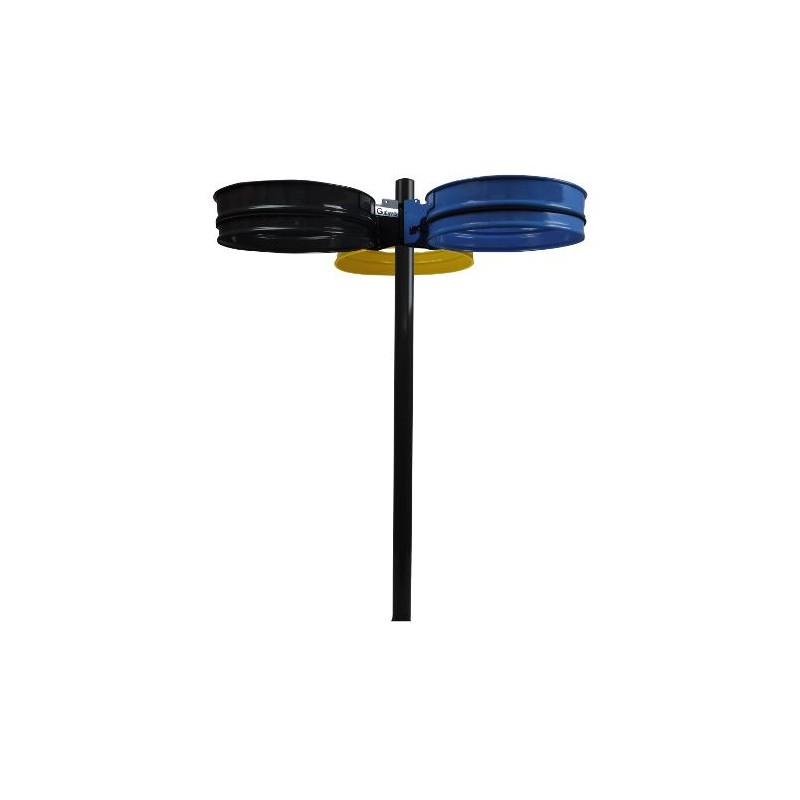 Support-sac triflux 80/110L sur tube a sceller Support-sac triflux 80/110L sur tube a sceller