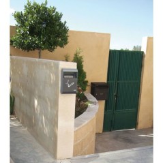 Cendrier mural 1,5 litre en acier