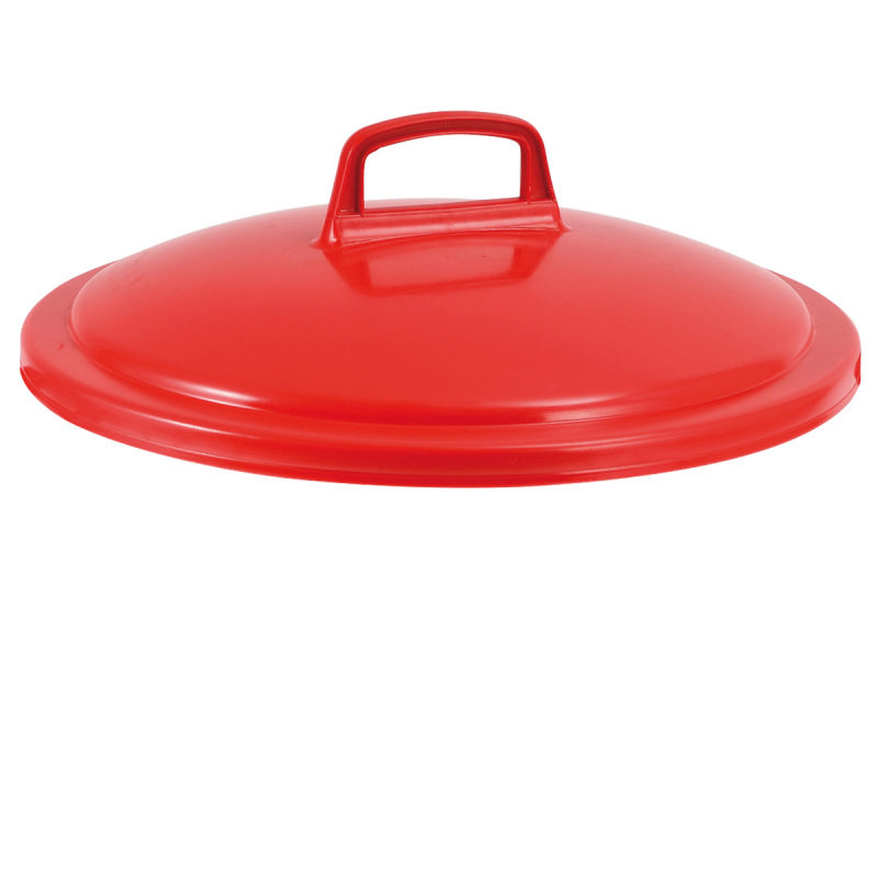 Couvercle avec poignée pour conteneur rond HACCP 50 L