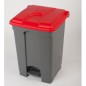 Collecteur a pedale avec couvercle 45L