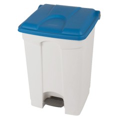 Poubelle à pédale avec couvercle 45L
