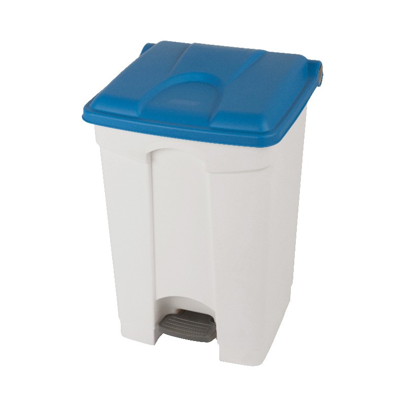 Poubelle a pedale avec couvercle 45L