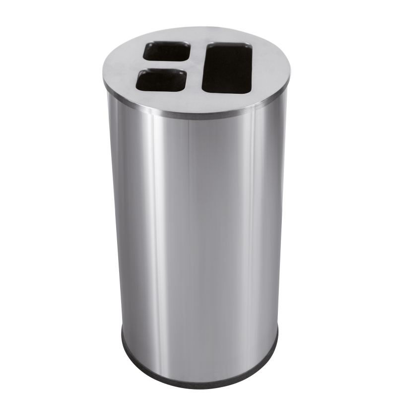 Collecteur de tri 3 flux 60L "EFFICACE"