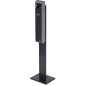 Cendrier SLIM 3 litres sur base - Gris anthracite Cendrier SLIM 3 litres sur base - Gris anthracite