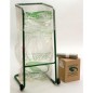 Support-sac tubulaire 400L - Galva Support-sac tubulaire 400L - Galva