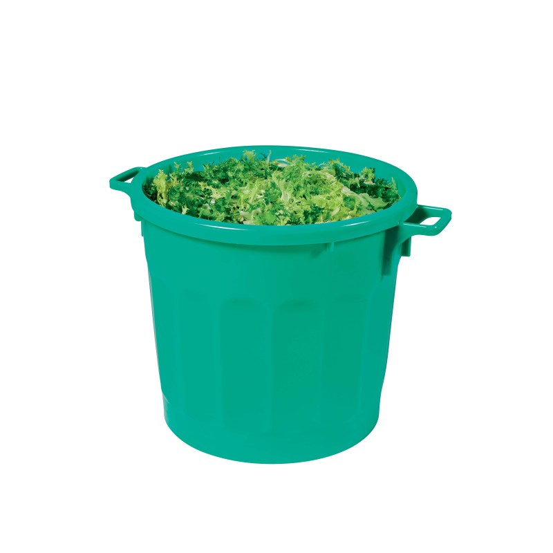 Conteneur alimentaire rond HACCP 75L