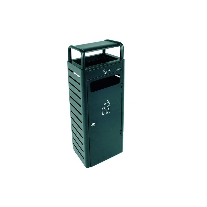 Cendrier 3,3L / Collecteur 24L - gris anthracite Cendrier 3,3L / Collecteur 24L - gris anthracite