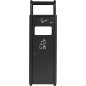 Cendrier 3,3L / Collecteur 24L - gris anthracite Cendrier 3,3L / Collecteur 24L - gris anthracite