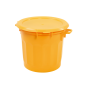Couvercle plat pour conteneur rond HACCP 75L - Vert Couvercle plat pour conteneur rond HACCP 75L - Vert