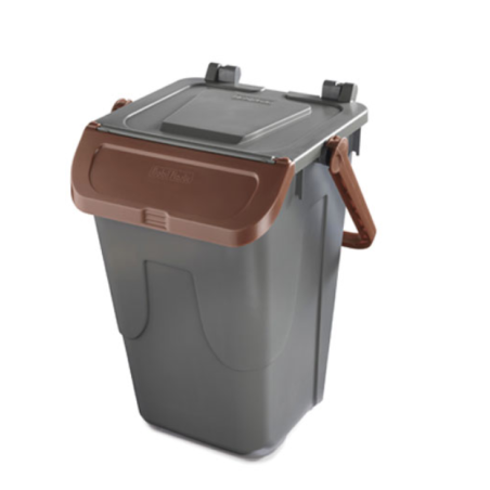 Corbeille avec couvercle basculant DUCK 35 L