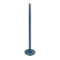 Poteau fixation sol Ø50 1M20 avec socle