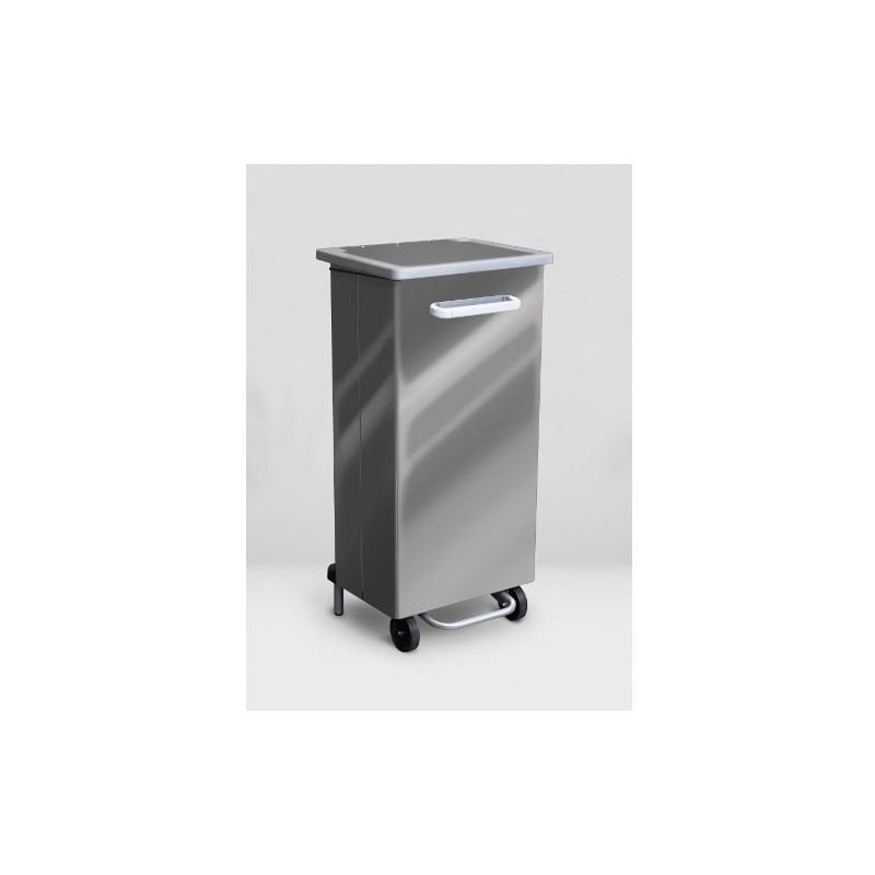 Poubelle HACCP carénée 110L Poubelle HACCP carénée 110L