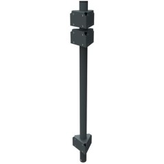 Poteau 3 flux Ø50 1M20 pour entourage